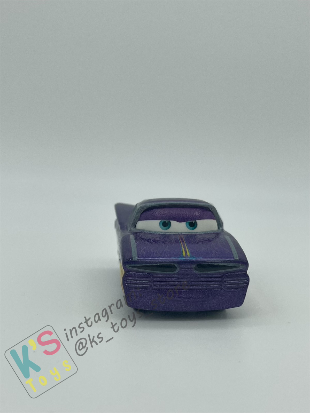 Loose Mini Racers Pixar Disney Cars, Metallic Purple Ramone - Displayed Condition