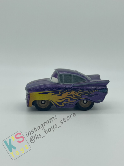 Loose Mini Racers Pixar Disney Cars, Metallic Purple Ramone - Displayed Condition