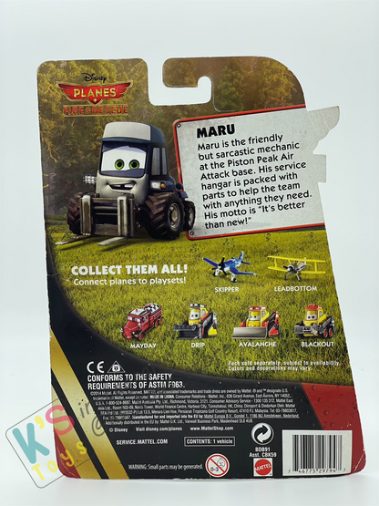 DELUXE DISNEY PLANES BY MATTEL, "MARU" FIRE & RESCUE SERIES - BNIP