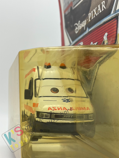 DELUXE DISNEY PIXAR CARS BY MATTEL, "ALFREDO" ALLINOL BLOWOUT - BNIP