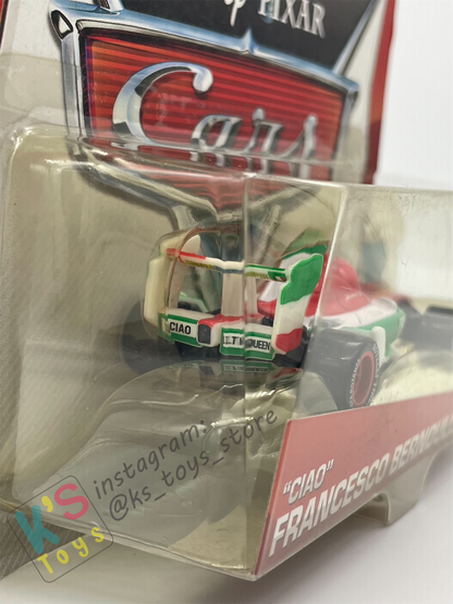 Disney Pixar Cars 1:55 by MATTEL, CIAO FRANCESCO BERNOULLI, SUPER CHASE - BNIP