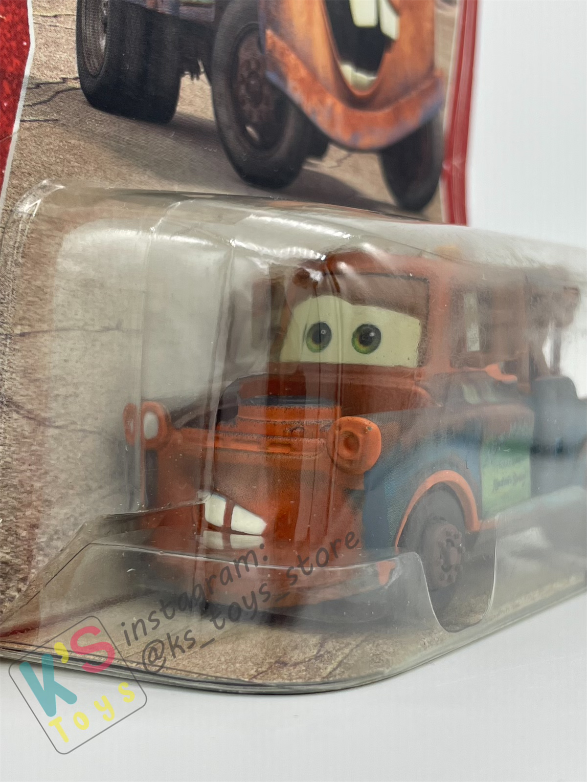 Disney Pixar Cars 1:55 by MATTEL, MATER , FIRST RELEASE EDITION - BNIP