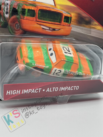 Disney Pixar Cars 1:55 by MATTEL, HIGH IMPACT, Thunder Hollows Cars 3 - BNIP