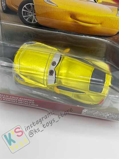 Disney Pixar Cars 1:55 by MATTEL, SCAVENGER HUNT METALLIC CRUZ RAMIREZ, Special Metallic Edition - BNIP