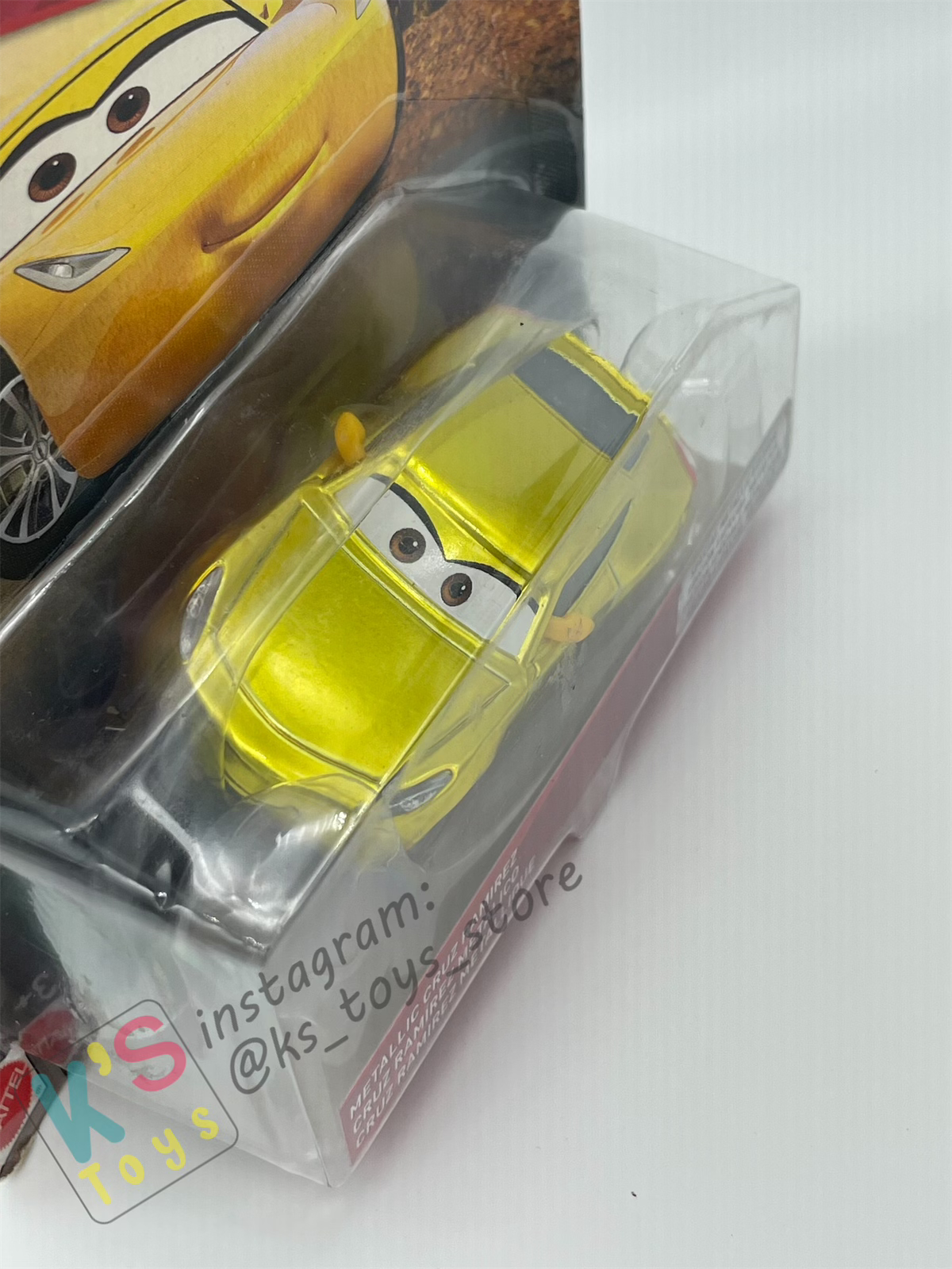 Disney Pixar Cars 1:55 by MATTEL, SCAVENGER HUNT METALLIC CRUZ RAMIREZ, Special Metallic Edition - BNIP