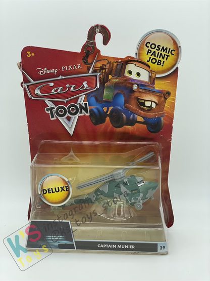 DELUXE DISNEY PIXAR CARS "CAPTAIN MUNIER" UFM SERIES - Cars Toon - BNIP