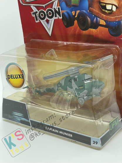 DELUXE DISNEY PIXAR CARS "CAPTAIN MUNIER" UFM SERIES - Cars Toon - BNIP