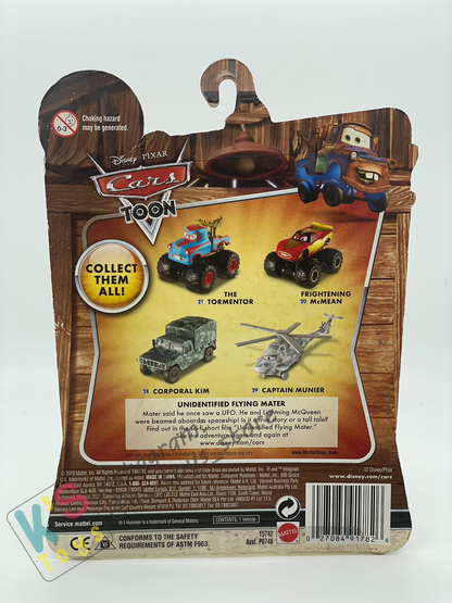 DELUXE DISNEY PIXAR CARS "CAPTAIN MUNIER" UFM SERIES - Cars Toon - BNIP