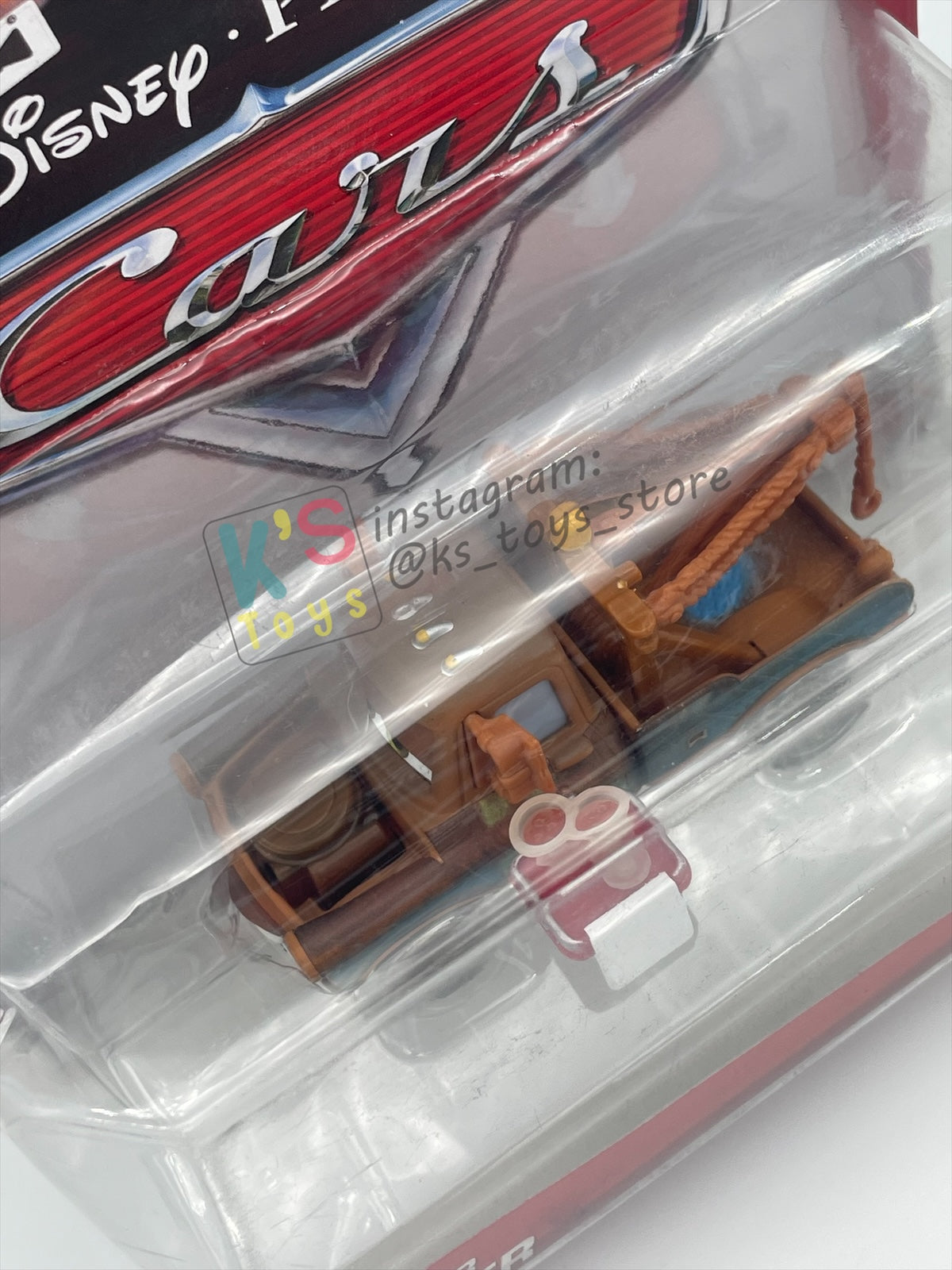 DELUXE DISNEY CARS BY MATTEL, "WAITER MATER" - WHEEL WELL MOTEL - BNIP