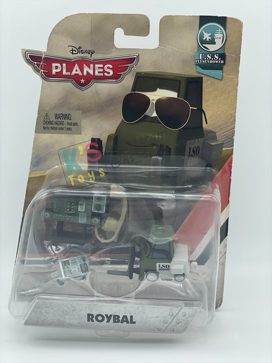 DELUXE DISNEY PLANES BY MATTEL, ROYBAL- USS FLYSENHOWER - BNIP