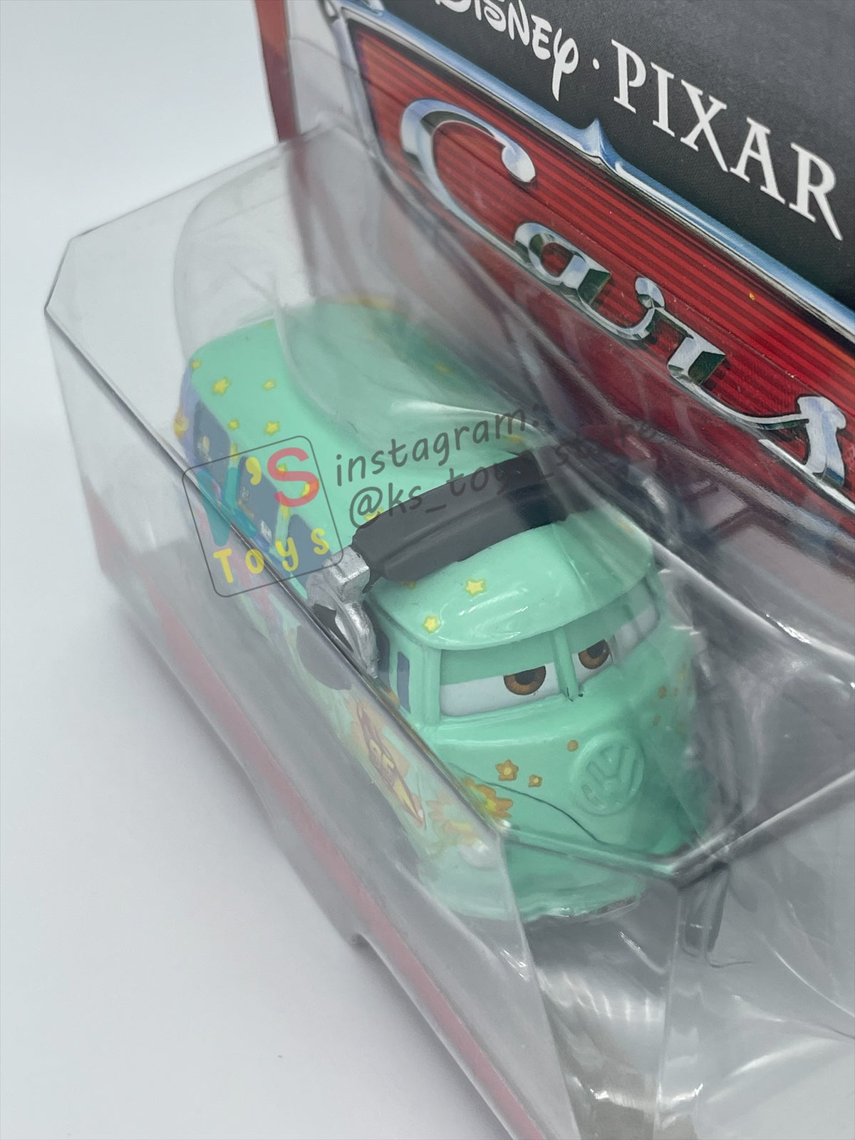 DISNEY PIXAR CARS BY MATTEL, RACE TEAM FILLMORE WITH HEADSET - 95 PIT CREW SERIES - BNIP