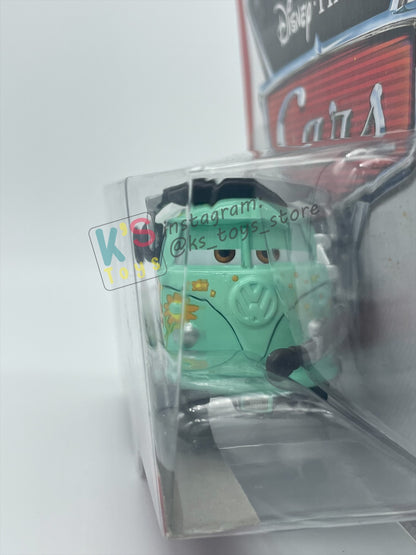 DISNEY PIXAR CARS BY MATTEL, RACE TEAM FILLMORE WITH HEADSET - 95 PIT CREW SERIES - BNIP