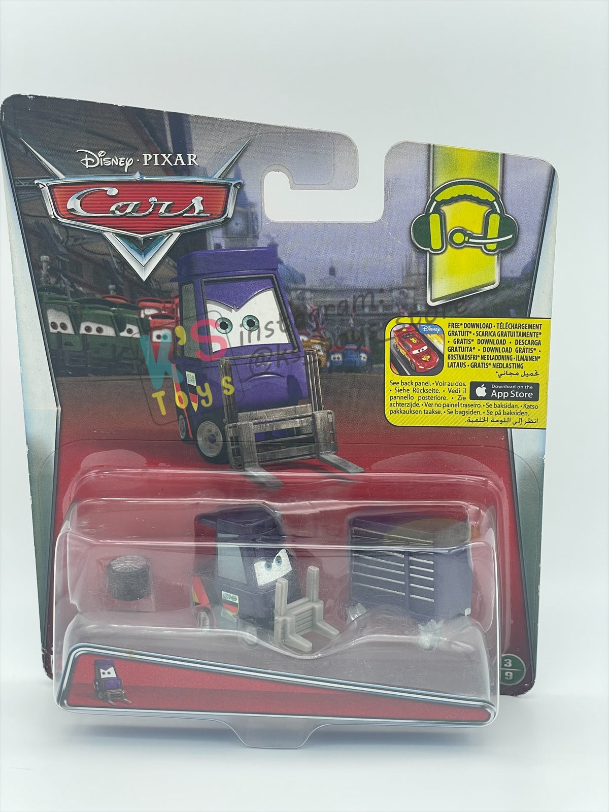 DISNEY PIXAR CARS BY MATTEL 1:55, "MAX SCHNELL'S PITTY" - WGP PIT CREW SERIES - BNIP - READ DESCRIPTION!!!!