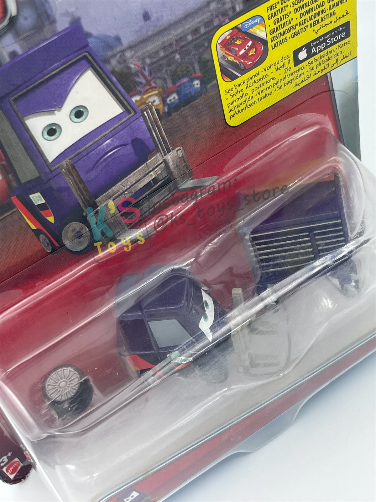 DISNEY PIXAR CARS BY MATTEL 1:55, "MAX SCHNELL'S PITTY" - WGP PIT CREW SERIES - BNIP - READ DESCRIPTION!!!!