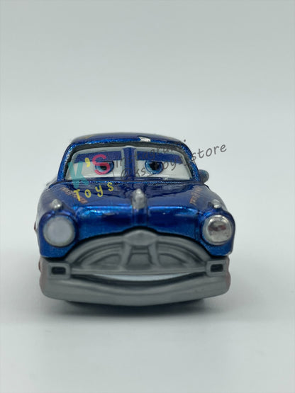 Loose Mini Racers Pixar Disney Cars, Metallic Fabulous Hudson Hornet - Good Condition - READ DESCRIPTION!!!!