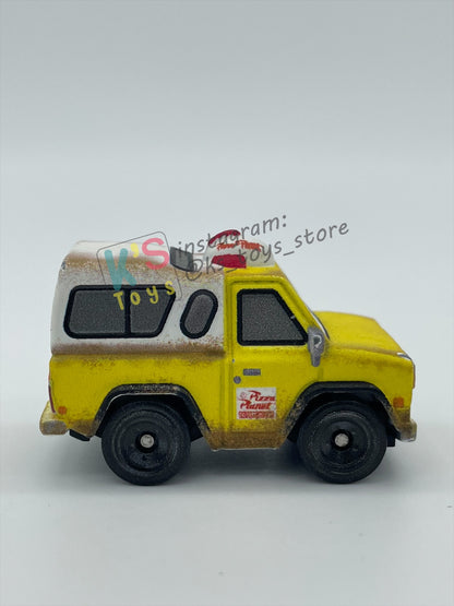 Loose Mini Racers Pixar Disney Cars, TODD PIZZA - Pre-Owned in Good Condition - READ DESCRIPTION!!!!