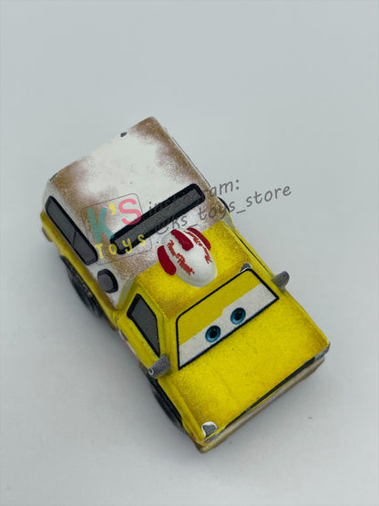 Loose Mini Racers Pixar Disney Cars, TODD PIZZA - Pre-Owned in Good Condition - READ DESCRIPTION!!!!