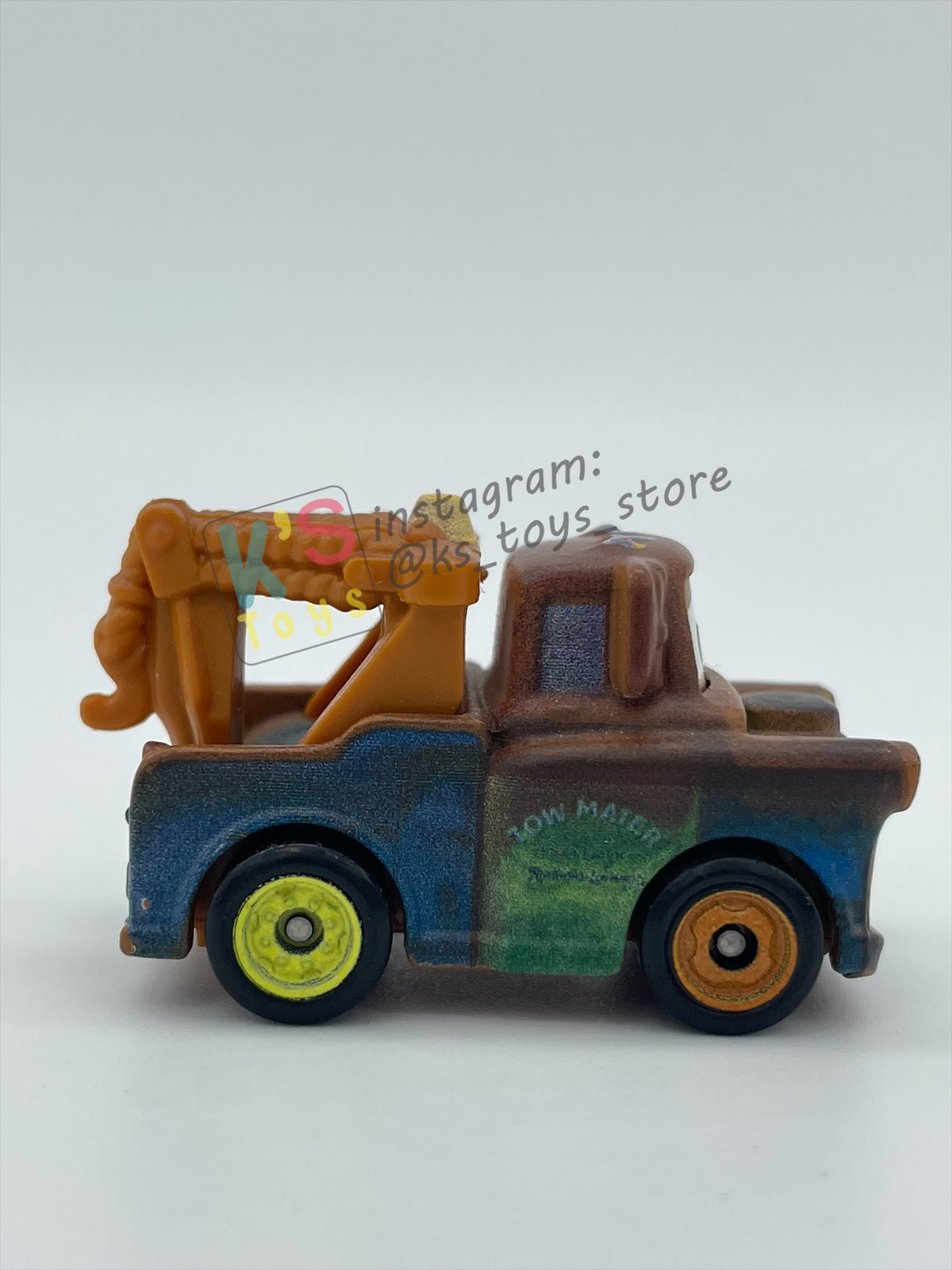 Loose Mini Racers Pixar Disney Cars, MATER - Pre-Owned in Good Condition - READ DESCRIPTION!!!!