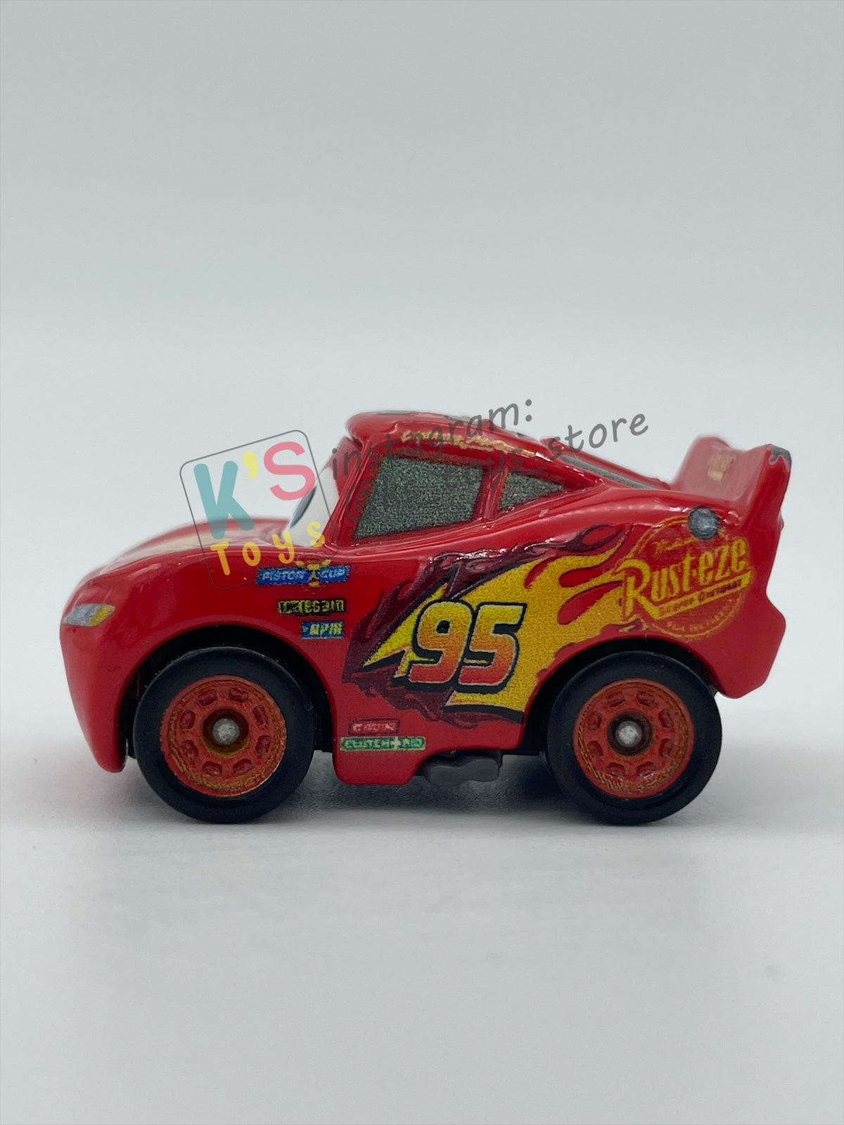 Loose Mini Racers Pixar Disney Cars, LIGHTNING MCQUEEN CARS 3 - Pre-Owned in Good Condition - READ DESCRIPTION!!!!