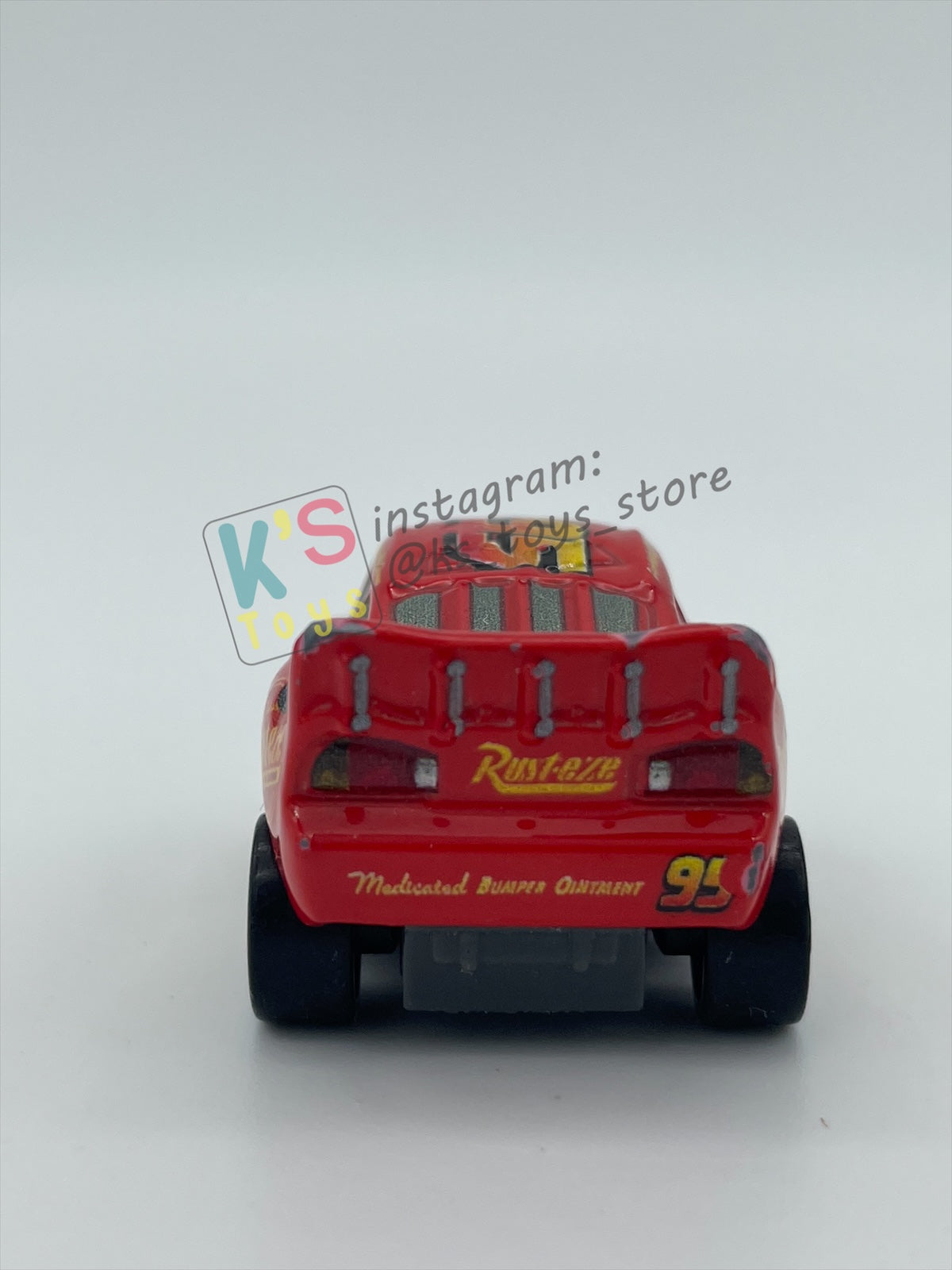 Loose Mini Racers Pixar Disney Cars, LIGHTNING MCQUEEN CARS 3 - Pre-Owned in Good Condition - READ DESCRIPTION!!!!