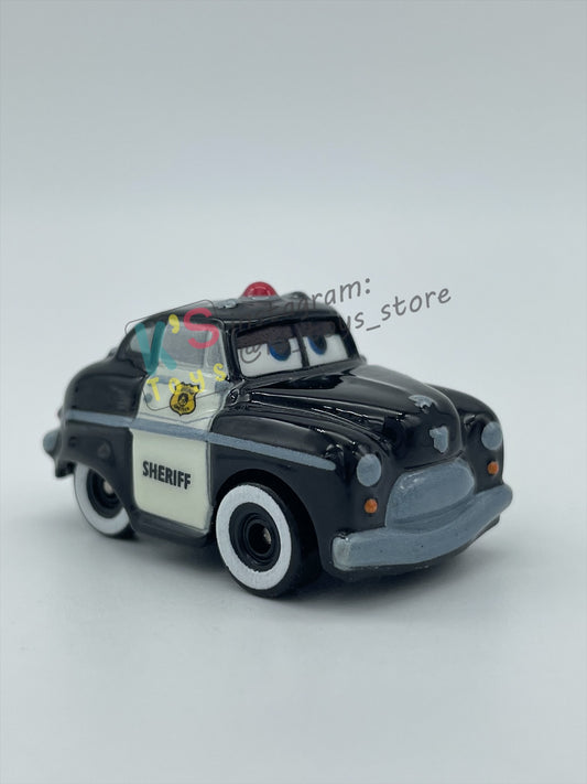 Loose Mini Racers Pixar Disney Cars, SHERIFF - Pre-Owned in Good Condition - READ DESCRIPTION!!!!