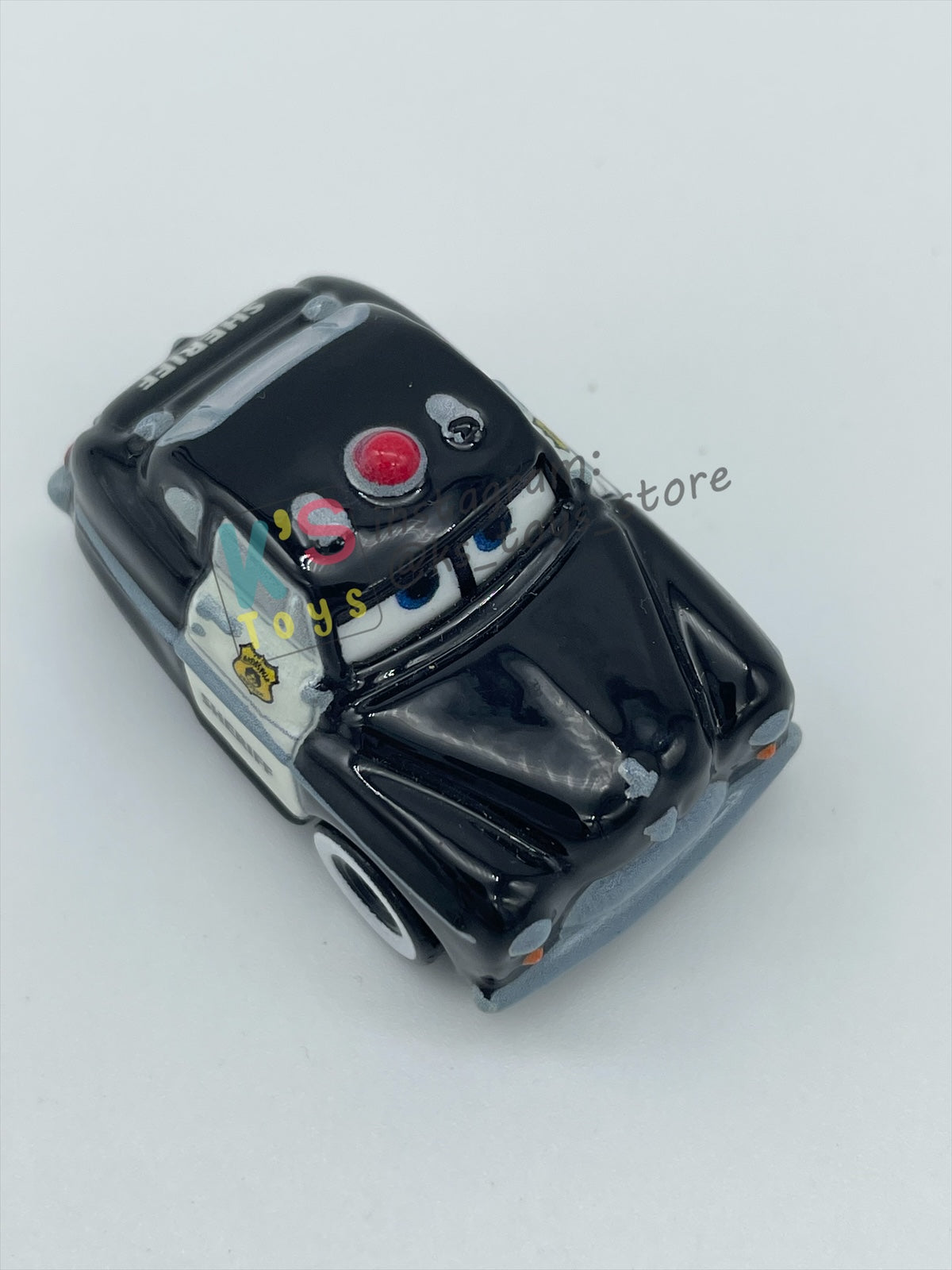 Loose Mini Racers Pixar Disney Cars, SHERIFF - Pre-Owned in Good Condition - READ DESCRIPTION!!!!