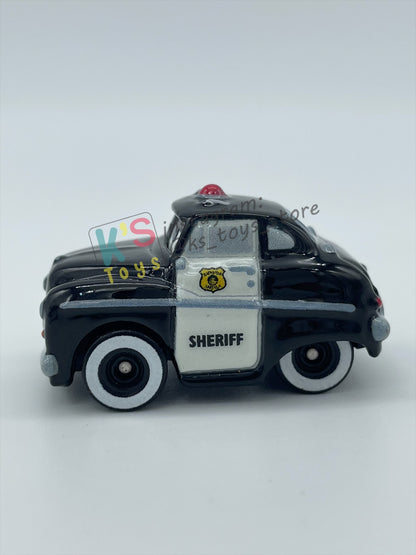 Loose Mini Racers Pixar Disney Cars, SHERIFF - Pre-Owned in Good Condition - READ DESCRIPTION!!!!