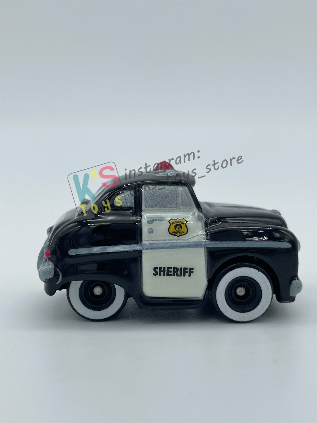 Loose Mini Racers Pixar Disney Cars, SHERIFF - Pre-Owned in Good Condition - READ DESCRIPTION!!!!