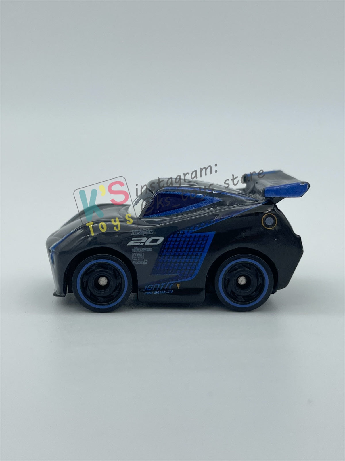 Loose Mini Racers Pixar Disney Cars, JACKSON STORM - Pre-Owned in Good Condition - READ DESCRIPTION!!!!