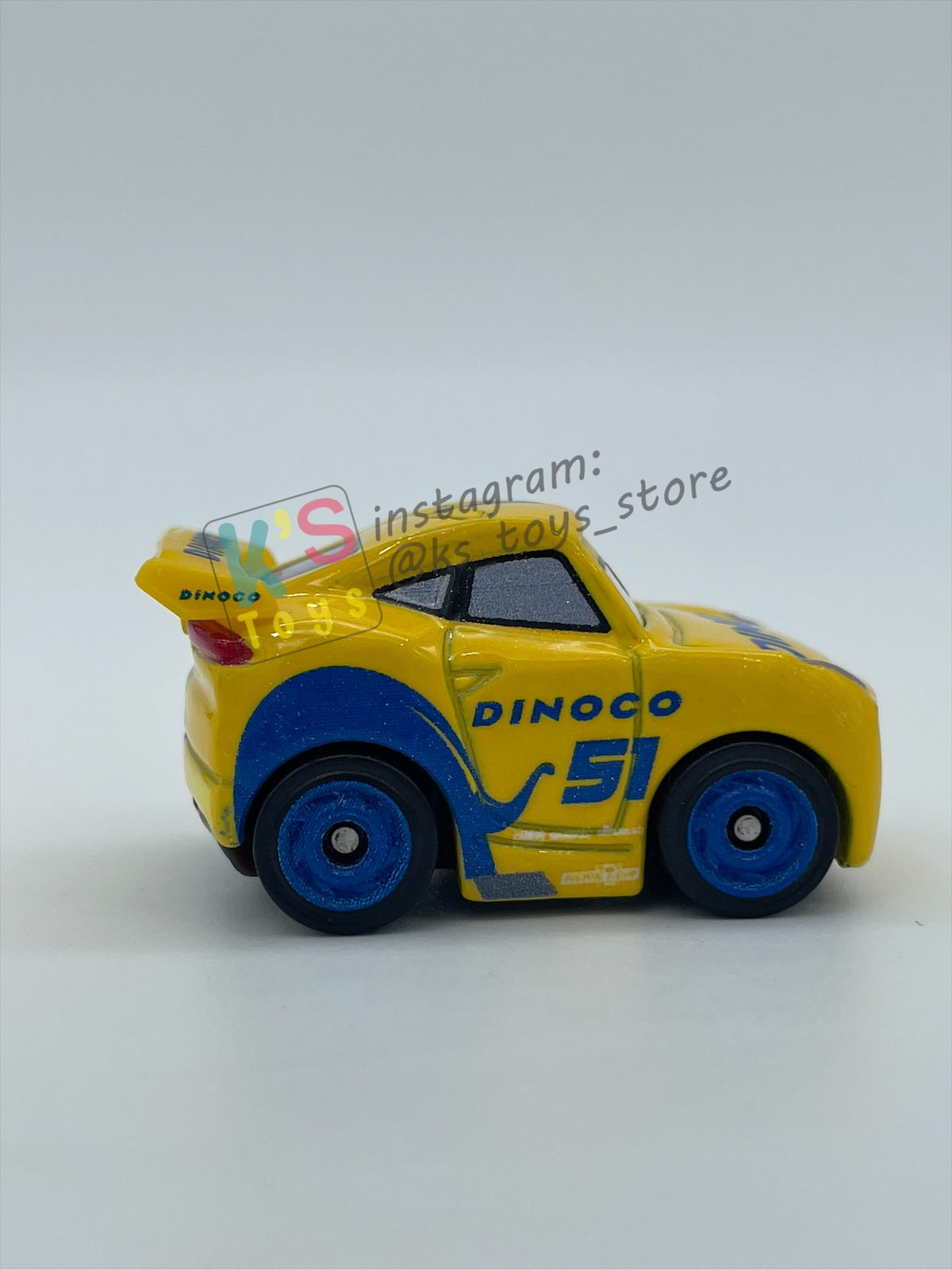 Loose Mini Racers Pixar Disney Cars, DINOCO CRUZ RAMIREZ - Pre-Owned in Good Condition - READ DESCRIPTION!!!!