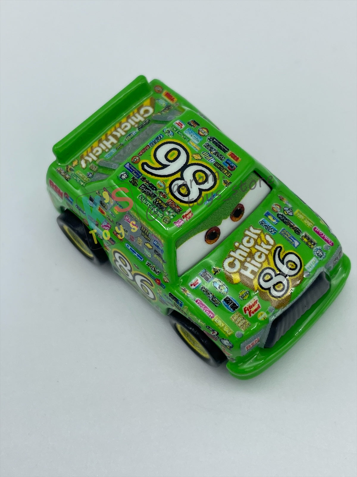 Loose Mini Racers Pixar Disney Cars, CHICK HICKS - Pre-Owned in Good Condition - READ DESCRIPTION!!!!