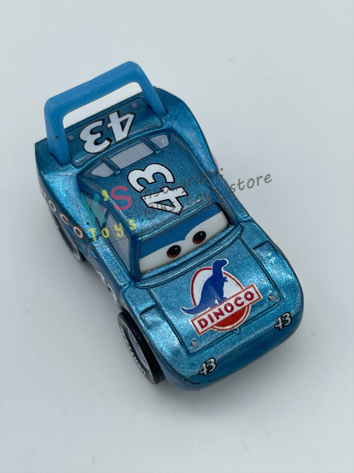 Loose Mini Racers Pixar Disney Cars, METALLIC KING - Pre-Owned in Near Mint Condition - READ DESCRIPTION!!!!