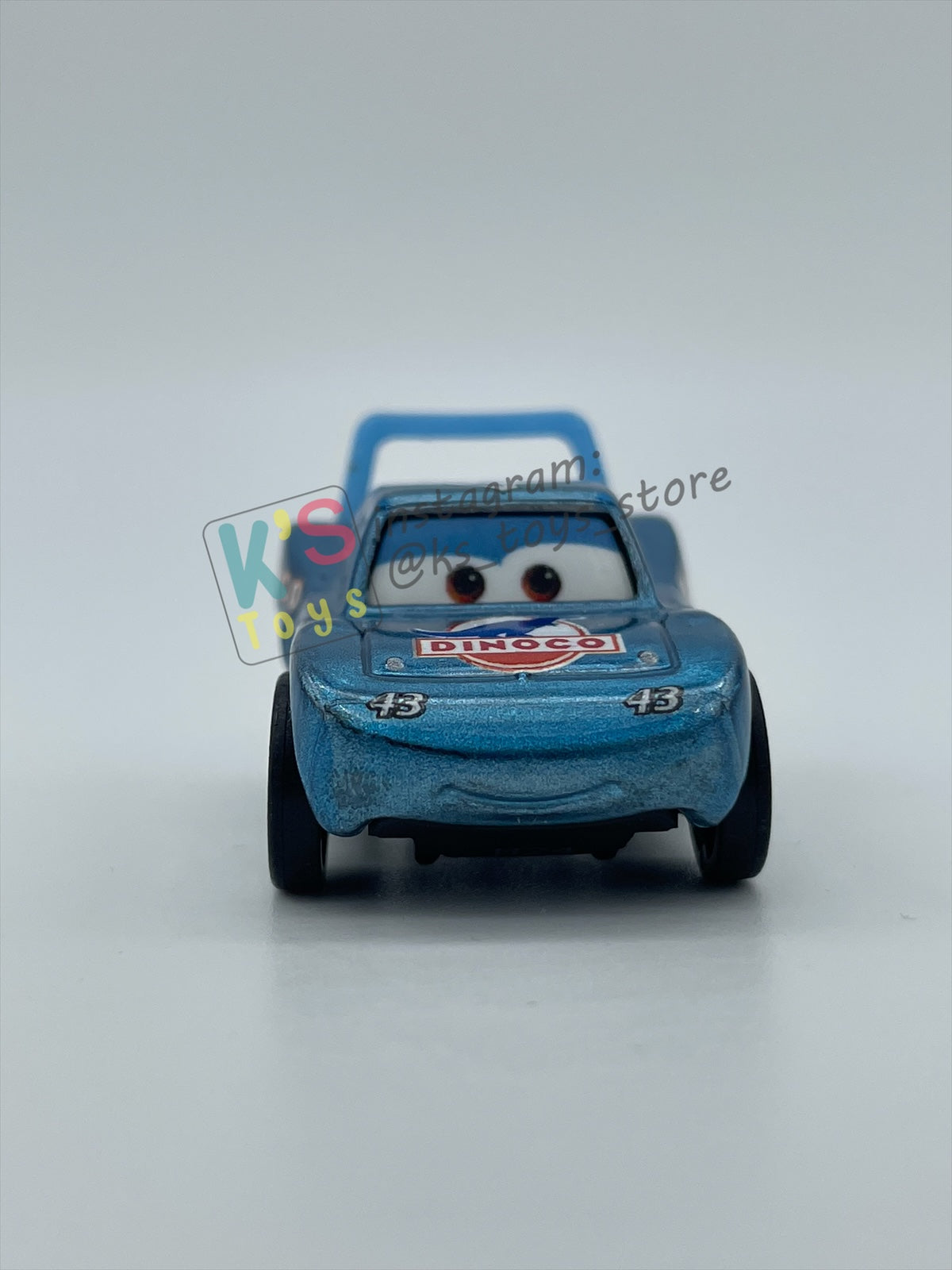 Loose Mini Racers Pixar Disney Cars, METALLIC KING - Pre-Owned in Near Mint Condition - READ DESCRIPTION!!!!