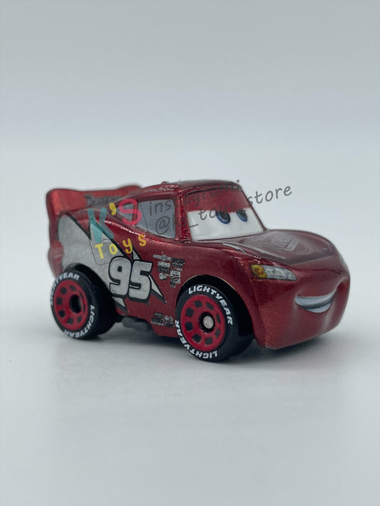 Loose Mini Racers Pixar Disney Cars, RED RACING LIGHTNING MCQUEEN - Pre-Owned in Mint Condition - READ DESCRIPTION!!!!