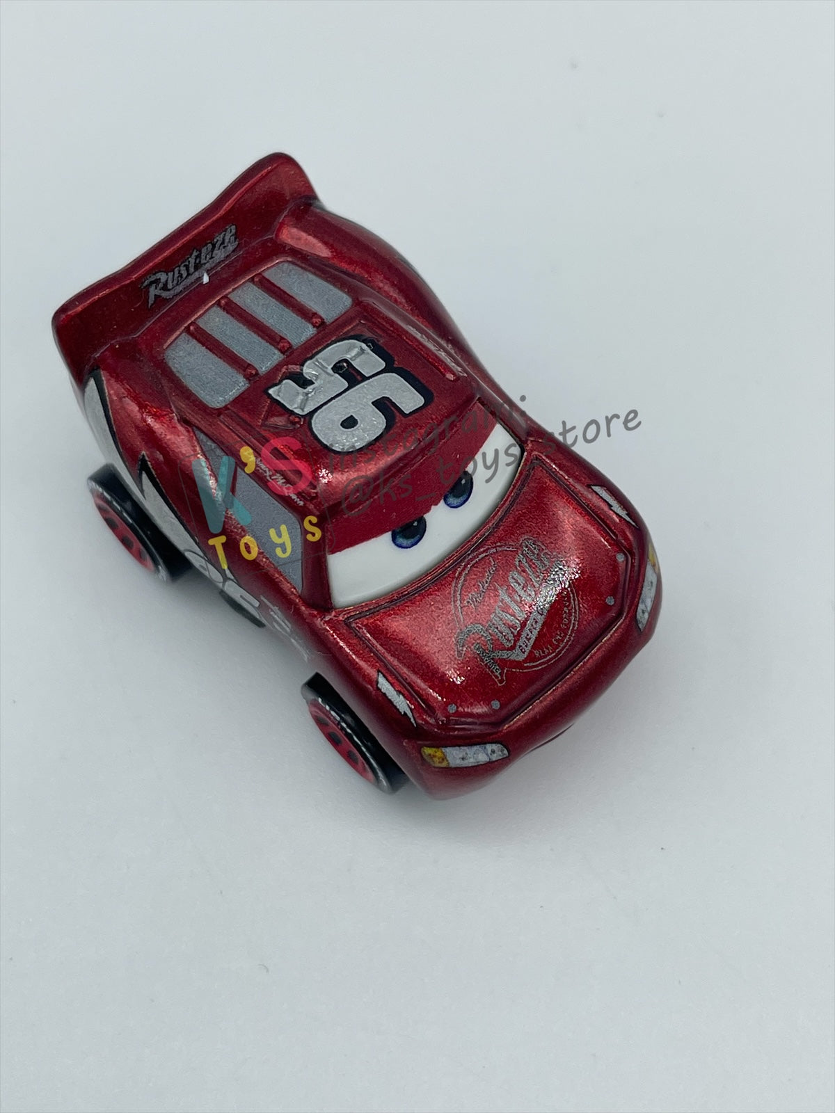 Loose Mini Racers Pixar Disney Cars, RED RACING LIGHTNING MCQUEEN - Pre-Owned in Mint Condition - READ DESCRIPTION!!!!