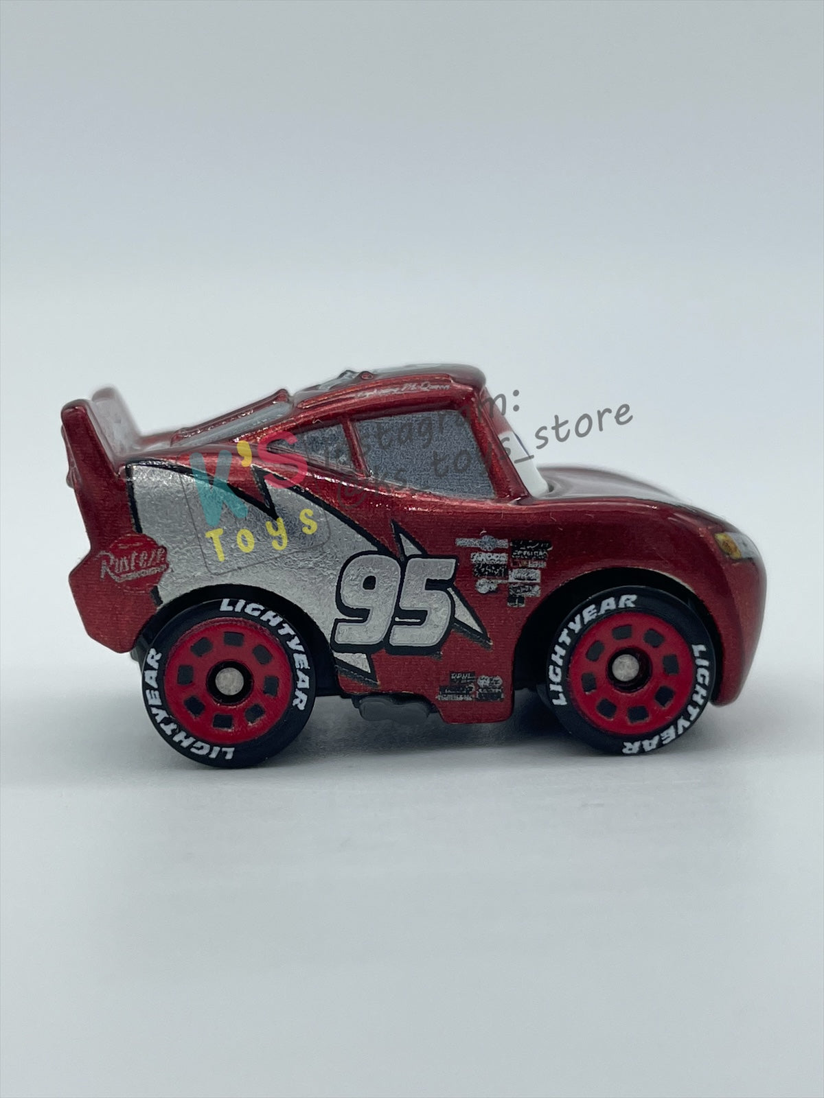 Loose Mini Racers Pixar Disney Cars, RED RACING LIGHTNING MCQUEEN - Pre-Owned in Mint Condition - READ DESCRIPTION!!!!