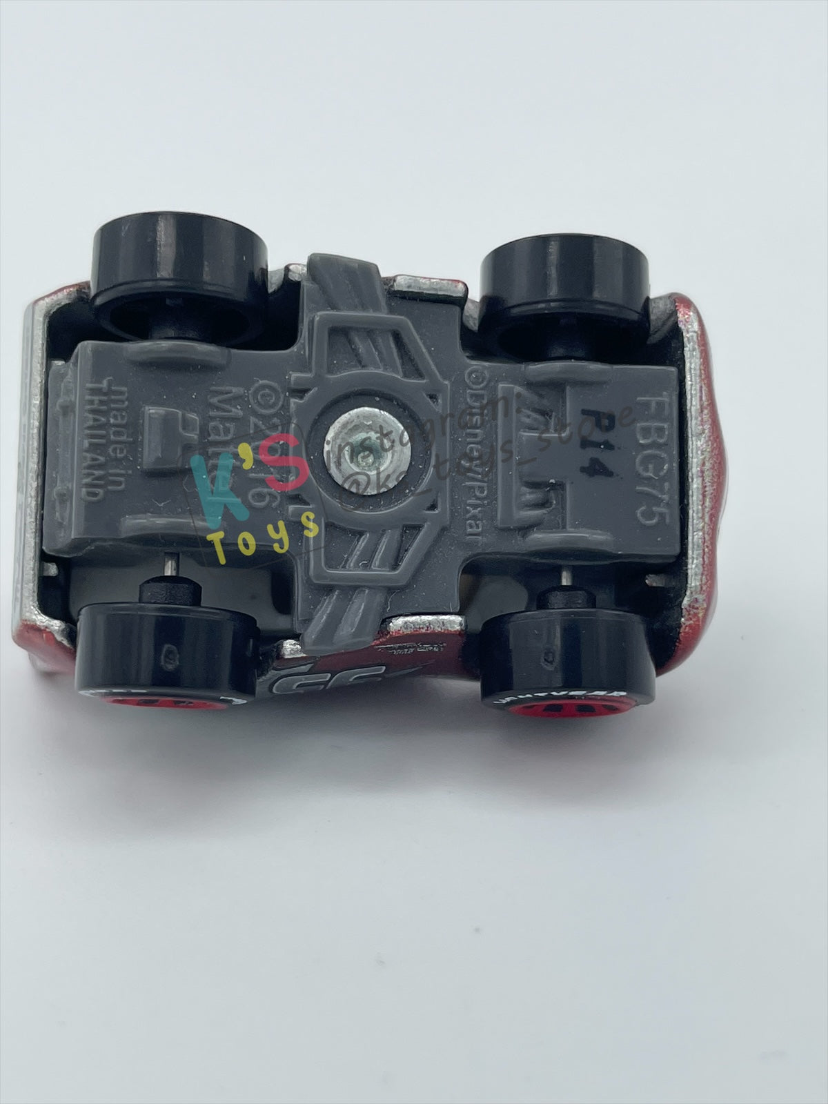 Loose Mini Racers Pixar Disney Cars, RED RACING LIGHTNING MCQUEEN - Pre-Owned in Mint Condition - READ DESCRIPTION!!!!