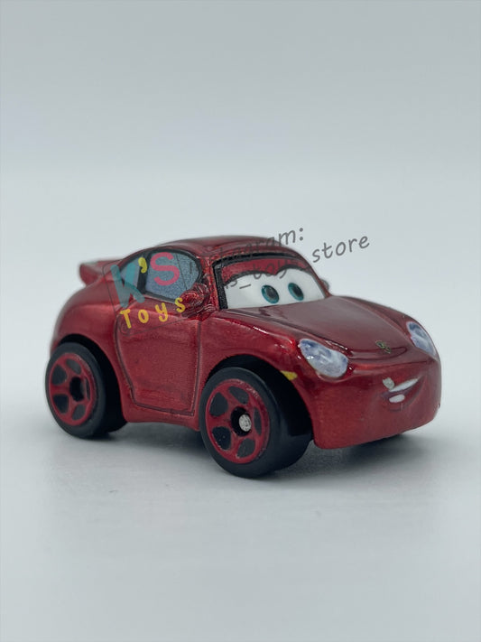 Loose Mini Racers Pixar Disney Cars, RED RACING SALLY - Pre-Owned in Good Condition - READ DESCRIPTION!!!!