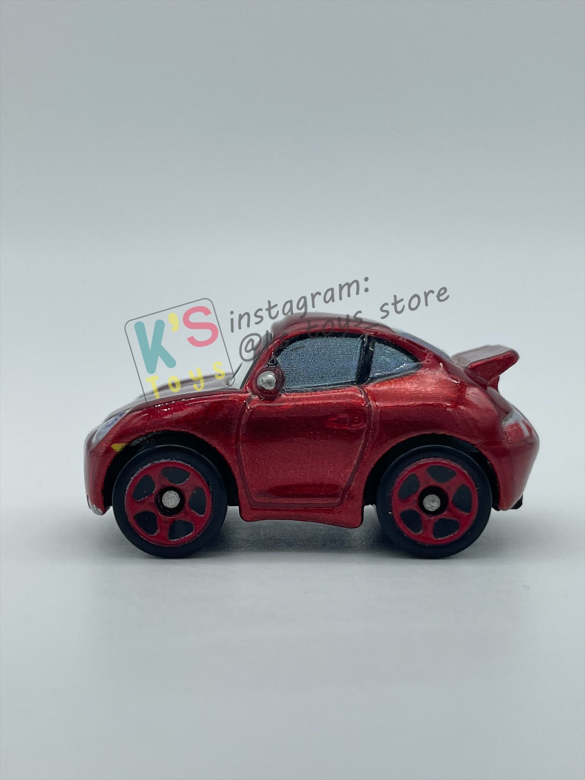 Loose Mini Racers Pixar Disney Cars, RED RACING SALLY - Pre-Owned in Good Condition - READ DESCRIPTION!!!!