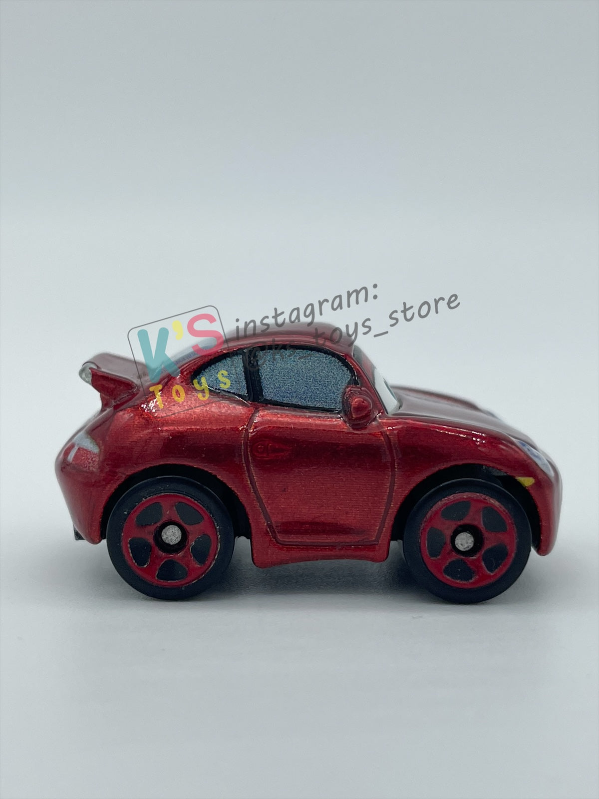 Loose Mini Racers Pixar Disney Cars, RED RACING SALLY - Pre-Owned in Good Condition - READ DESCRIPTION!!!!