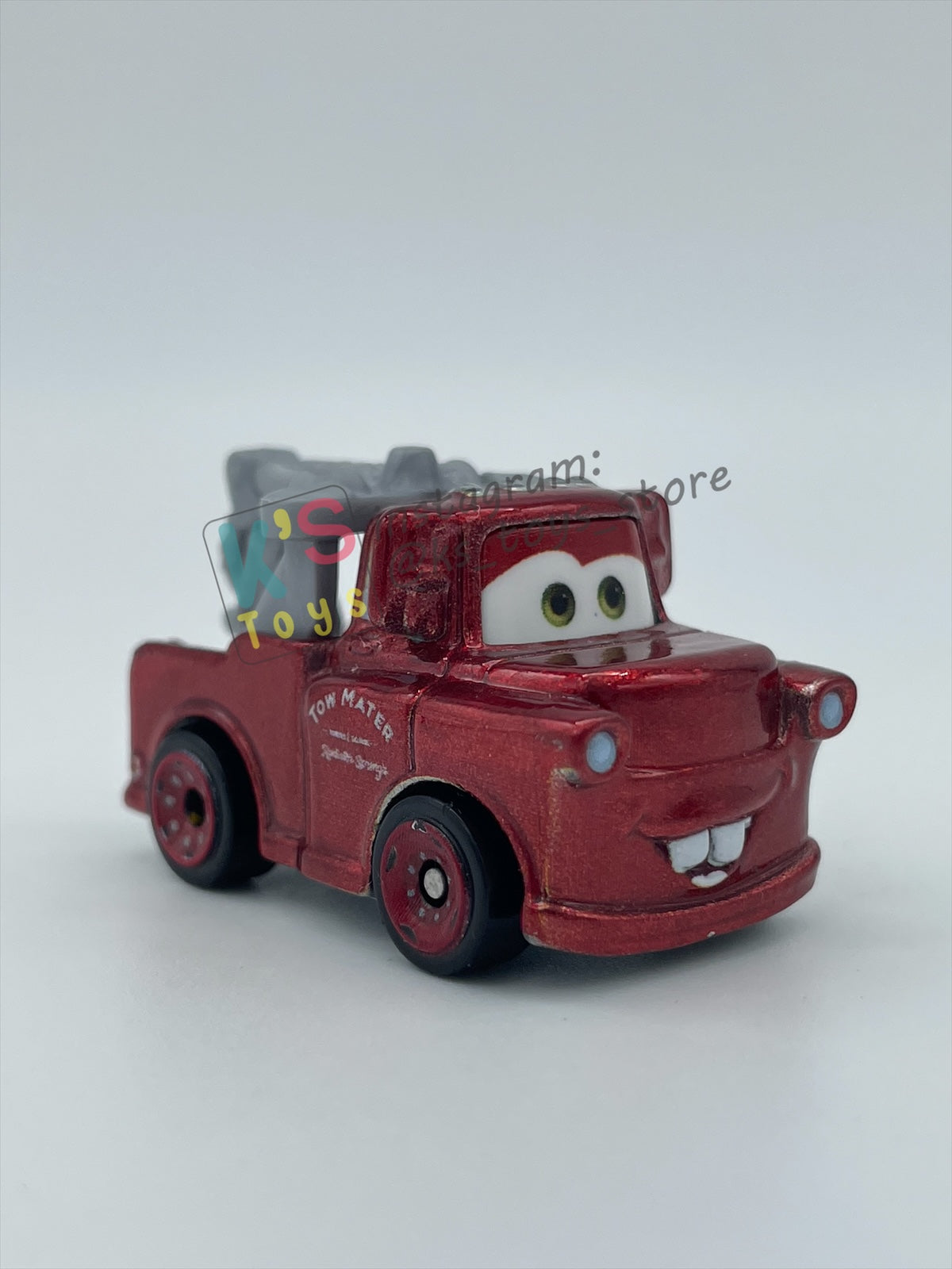 Loose Mini Racers Pixar Disney Cars, RED RACING MATER - Pre-Owned in Mint Condition - READ DESCRIPTION!!!!