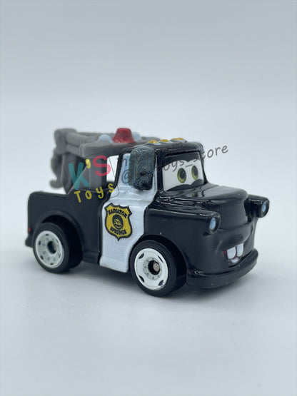 Loose Mini Racers Pixar Disney Cars, OFFICER MATER - Pre-Owned in Good Condition - READ DESCRIPTION!!!!