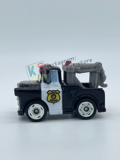 Loose Mini Racers Pixar Disney Cars, OFFICER MATER - Pre-Owned in Good Condition - READ DESCRIPTION!!!!