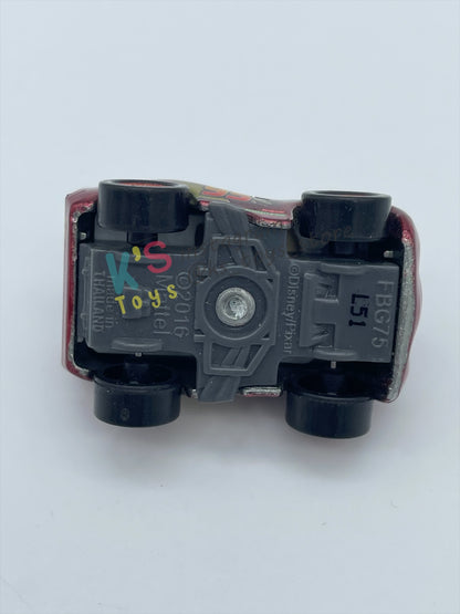 Loose Mini Racers Pixar Disney Cars, METALLIC LIGHTNING MCQUEEN CARS 3 - Pre-Owned in Played with Condition - READ DESCRIPTION!!!!