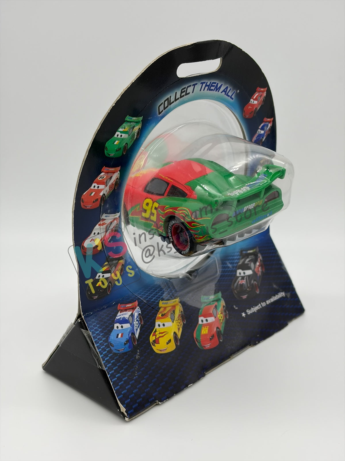 Disney Store Version of Disney Pixar Cars 1:43 - PORTUGAL LIGHTNING MCQUEEN - COUNTRY WGP EXCLUSIVE INTERNATIONAL SERIES - BNIP