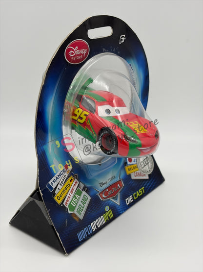 Disney Store Version of Disney Pixar Cars 1:43 - PORTUGAL LIGHTNING MCQUEEN - COUNTRY WGP EXCLUSIVE INTERNATIONAL SERIES - BNIP