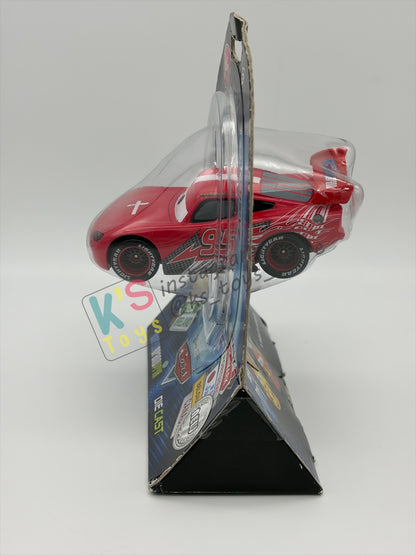 Disney Store Version of Disney Pixar Cars 1:43 - DENMARK LIGHTNING MCQUEEN - COUNTRY WGP EXCLUSIVE INTERNATIONAL SERIES - BNIP