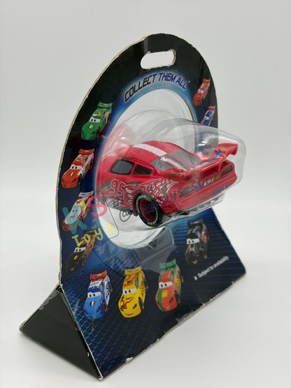 Disney Store Version of Disney Pixar Cars 1:43 - DENMARK LIGHTNING MCQUEEN - COUNTRY WGP EXCLUSIVE INTERNATIONAL SERIES - BNIP