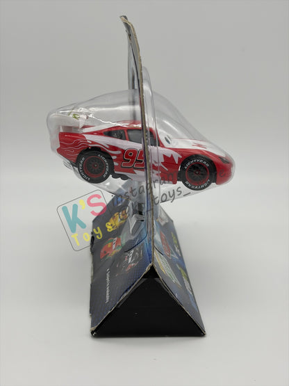 Disney Store Version of Disney Pixar Cars 1:43 - CANADA LIGHTNING MCQUEEN - COUNTRY WGP EXCLUSIVE INTERNATIONAL SERIES - BNIP