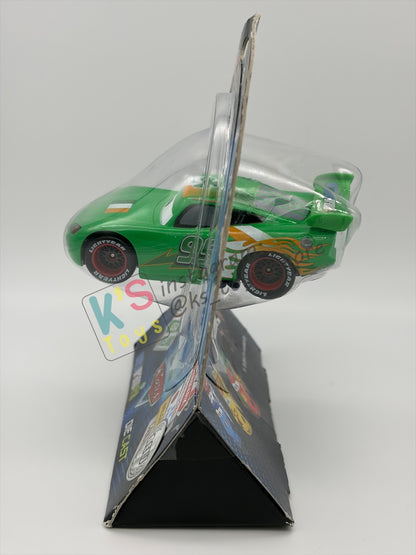 Disney Store Version of Disney Pixar Cars 1:43 - IRELAND LIGHTNING MCQUEEN - COUNTRY WGP EXCLUSIVE INTERNATIONAL SERIES - BNIP